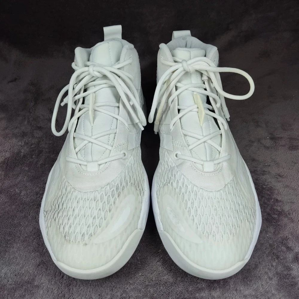 Adidas Exhibit A White Basketball Shoes Mens Size 10.5‎ H67748